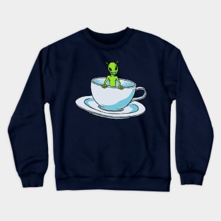 Flying (Cup and) Saucer Crewneck Sweatshirt